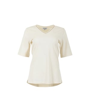 Maicazz Sp25.75.333 mopanne tshirt coconut milk