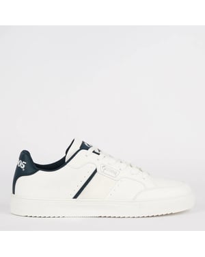 Q1905 Sneaker woerden wit/donkerblauw