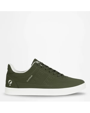 Q1905 Sneaker platinum one leger/olive green