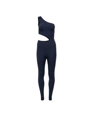 Only Play Solo one shoulder unitard 15346260 night sk