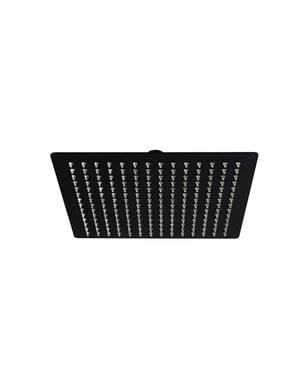 4bathroomz ® universele extra platte hoofddouche vierkant rvs Ø25 cm -