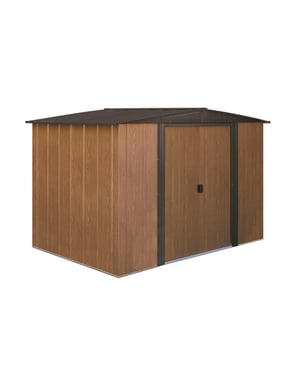 Spacemaker Woodlake gereedschapsschuur smwl108 242x313x185 cm houtlook