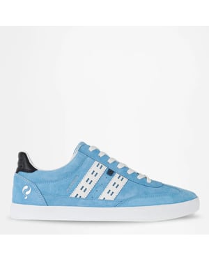Q1905 Sneaker platinum lichtblauw/wit