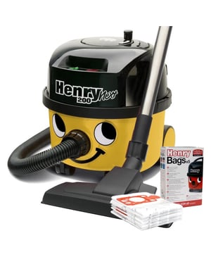 Numatic Henry next hvn-203-11 stofzuiger met zak + gratis zakken