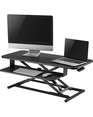 Furnilux zit sta/op bureau verhoger ergonomisch werkstation hoogte