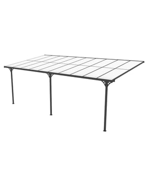 Westmann Aluminium terrasoverkapping bruce si06110 300x617x270 cm -