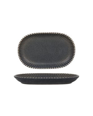ID Fine Serveerschaal reckless porselein 23 cm set van 2
