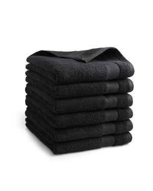 DoubleDry Hotel handdoeken 50 x 100 cm – set van 6 – 100% katoen 500 g/m2 –
