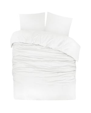 DoubleDry Dekbedovertrek flanel 100% zacht katoen lits jumeaux 240x200/220 cm