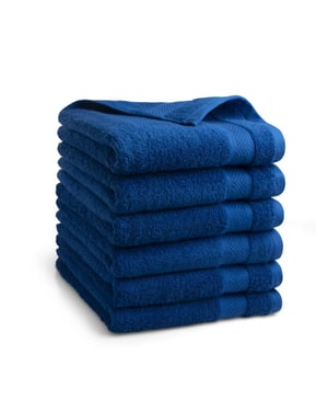DoubleDry Hotel handdoeken 50 x 100 cm – set van 6 – 100% katoen 500 g/m2 –