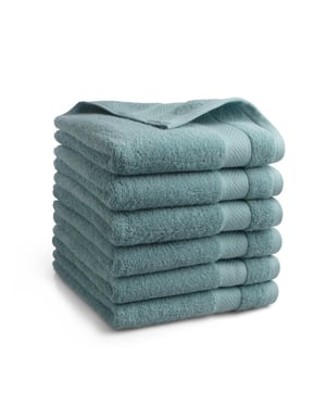 DoubleDry Hotel handdoeken 50 x 100 cm – set van 6 – 100% katoen 500 g/m2 –