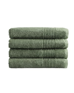 Phlox Handdoeken set 70x140 cm 4 stuks 600 g/m2 zacht katoen supreme