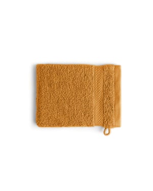 DoubleDry Washandjes hotel collectie 6 stuks 16x21 oker