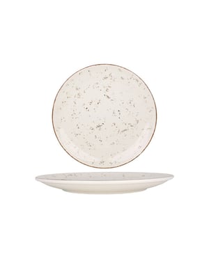 Bonna Dinerbord grain porselein 27 cm set van 6