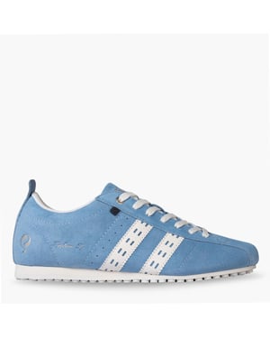 Q1905 Sneaker typhoon sp lichtblauw/wit