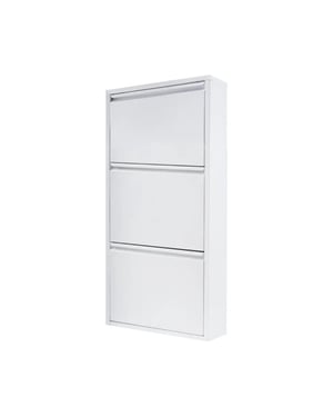 WDMT Schoenenkast 3 deurs wit
