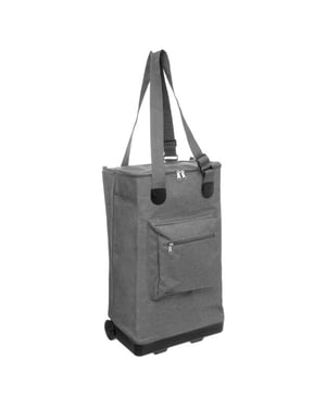 4goodz Opvouwbare boodschappentas met wieltjes 30 liter -