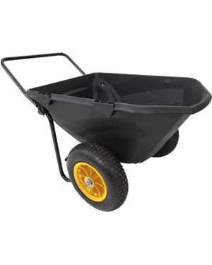 Polar Cub cart kruiwagen po8449 sterke polyethyleen kruiwagen 191l