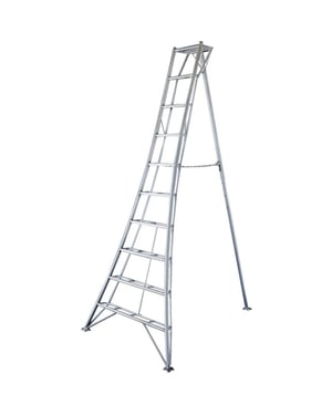 Niwaki Driepoot tuinladder 300 cm snoeiladder tripod ladder plukladder nw03000