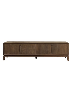 Livingfurn tv meubel cortez 210x55x40 cm mangohout