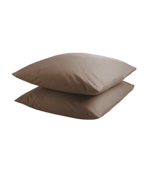 DoubleDry Kussensloop 2 stuks 100% natuurlijk katoen 2x 60x70 -