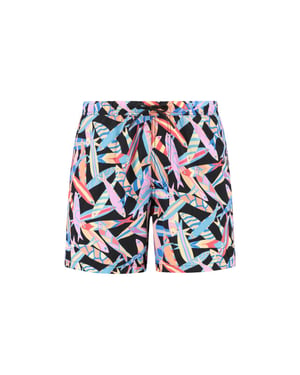Shiwi Heren zwemshort nick 6" vissen print color