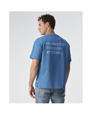 J.C. Rags t-shirt met korte mouwen roose