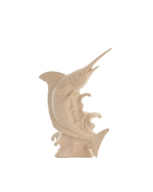 Light & Living ornament swordfish 33x16.5x43.5cm -