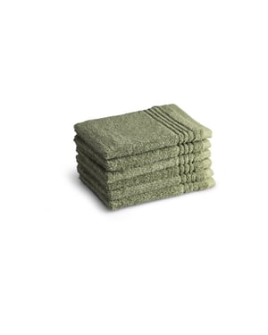 Phlox Washandjes set 16x21 cm 6 stuks 600 g/m2 zacht katoen supreme