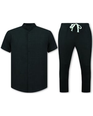 Enos Linnen zomerset linnen twinset