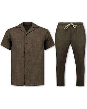 Enos Linnen twinset linnen zomerset