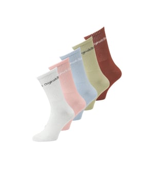 Jack & Jones Heren sportsokken jacvesterbro tennissokken 5-pack color