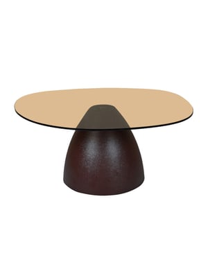 Brix salontafel mylon brown 86cm -