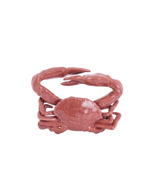 Light & Living ornament crab Ø29x6.5cm -