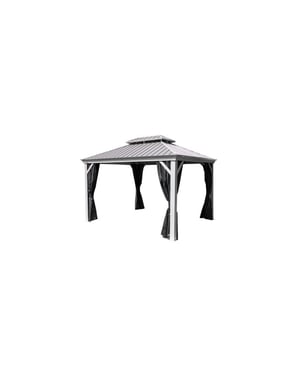 Sojag Paviljoen pergola messina 483x363 cm champagnekleurig