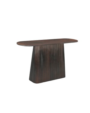 Livingfurn wandtafel salvator walnut 140cm mangohout