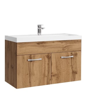 Badplaats Badkamermeubel set paso 01 80 x 40 cm - badmeubel met wastafel