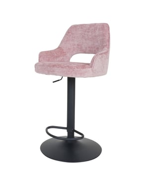 Home67 Barkruk vivian perfect harmony pink 63