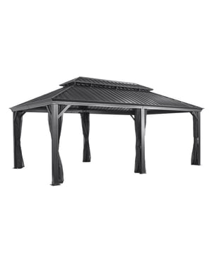 Sojag Paviljoen pergola messina 363x598x307 cm antraciet