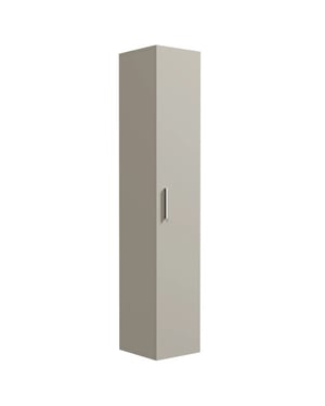 Badplaats Badkamerkast pluto 30 x 30 x 150 cm beige hangende kolomkast hoog