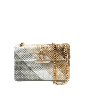 Kurt Geiger Mini kensington l-metal combo fabric