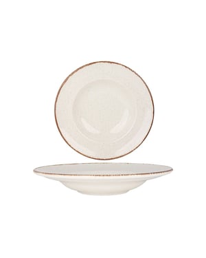 Rinart Pastabord brunilda porselein 27 cm (400cc) set van 2