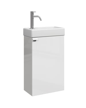 Badplaats Toiletmeubel apollo 40 x 22 cm hoogglans fonteinmeubel met