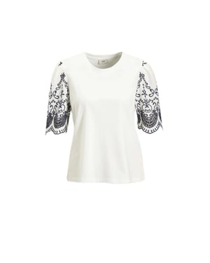 Jacqueline de Yong Oma broderie anglaise top