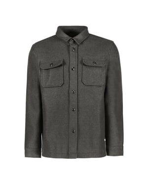 Cars Mitzel sw shirt check white antraciet
