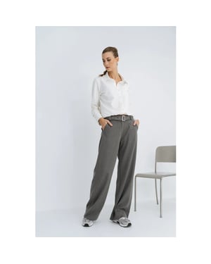Zizo Hally pants fa25.hally.008 grey melange