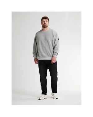 Petrol Industries Heren sweater m-3050-swr3100 9038 light grey