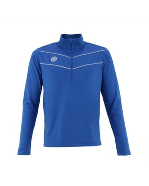 The Indian Maharadja baroda kids chevron half zip sweater -