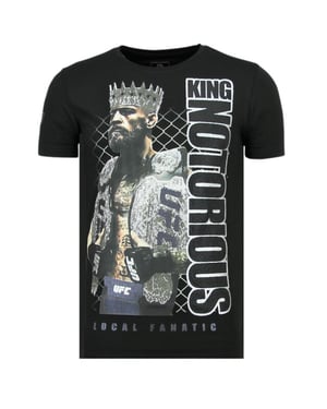 Local Fanatic King notorious slim fit t-shirt