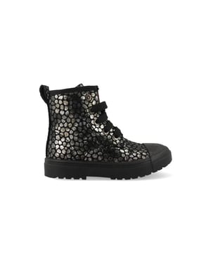 Shoesme Biker-boots sw23w001-i zwart / zilver
